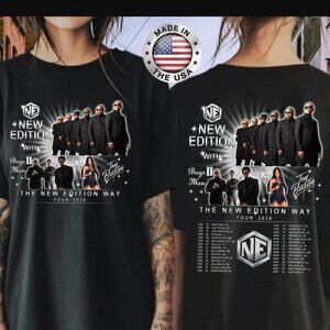 New Edition Way Tour 2026 Vintage R&B Shirt